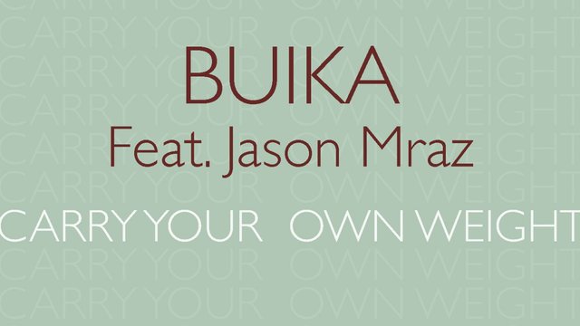 Carry Your Own Weight (feat. Jason Mraz)