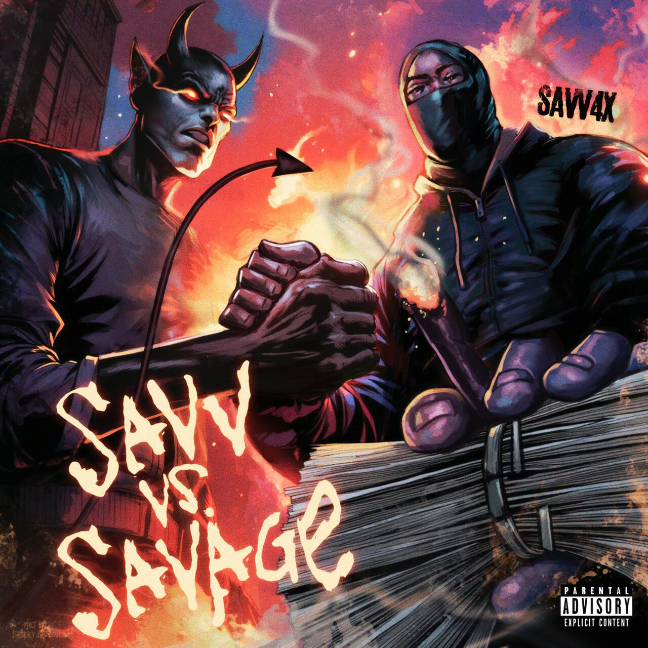 Savvg Rapper Savv Vs Savage by Savv4x on TIDAL