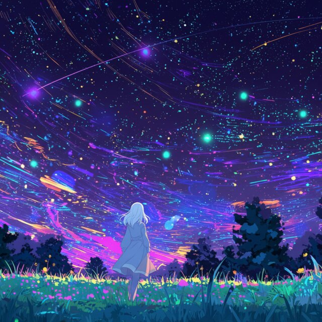 星空の下で浮かぶように聴くグリッチポップ