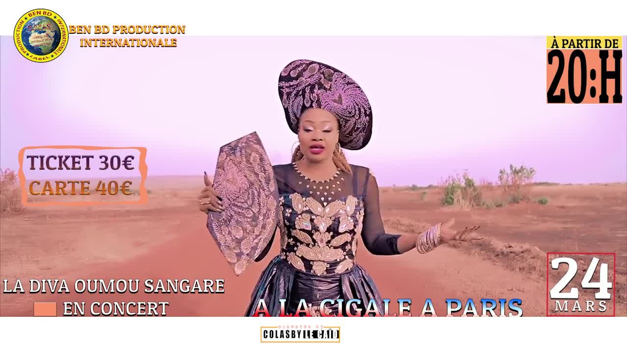Oumou Sangare - La Diva en Live à la Cigale - La Grande DIVA D'Afrique Oumou Sangare