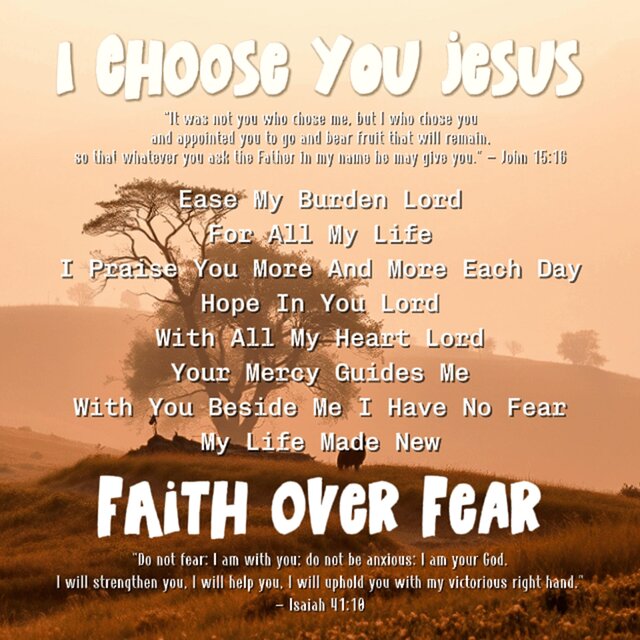 I Choose You Jesus
