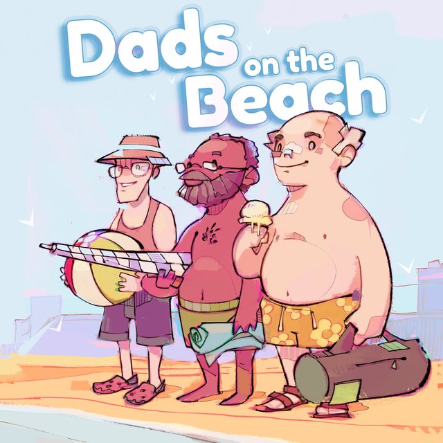 Dads on the Beach