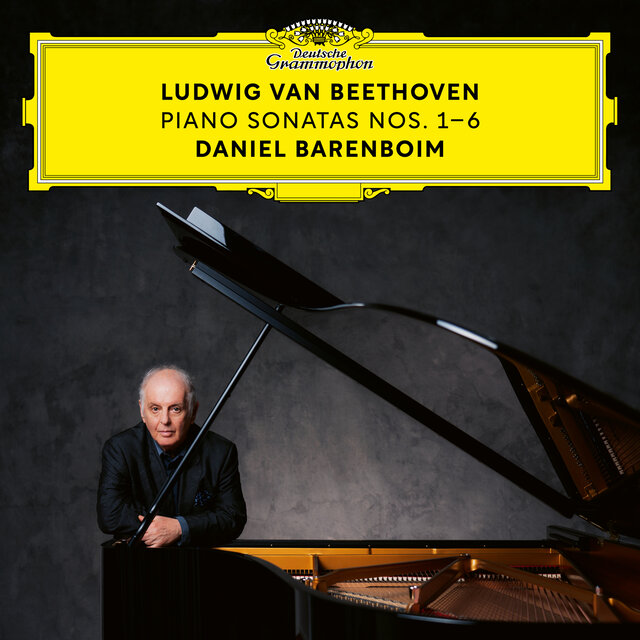 Cover art for album Beethoven: Piano Sonatas Nos. 1-6 by Daniel Barenboim