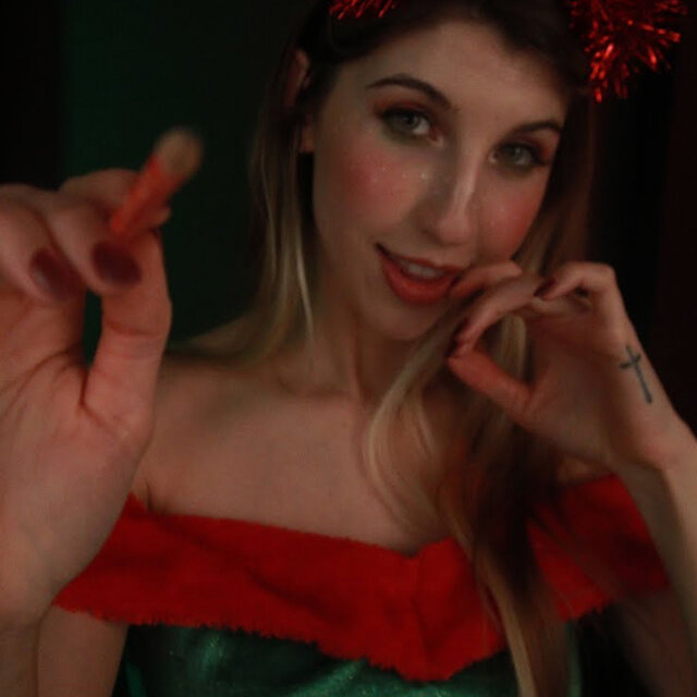 ASMR Your FACE is Santa's LIST