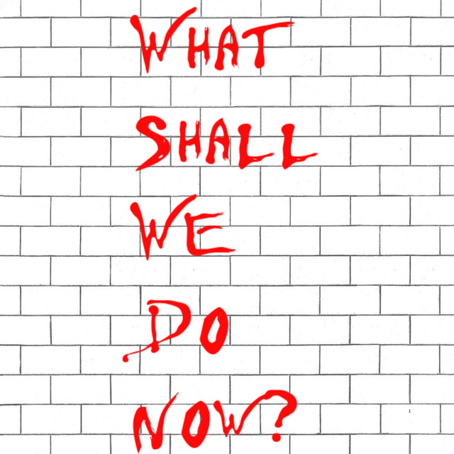 What Shall We Do Now? (Cover)