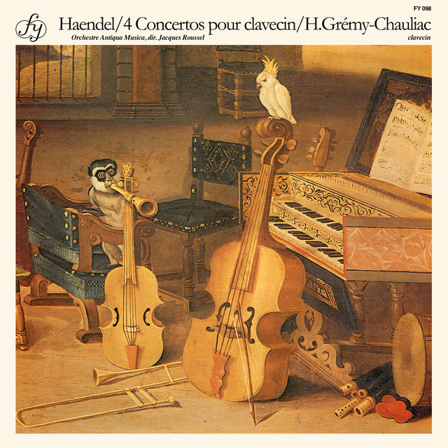 Händel: 4 Concertos for Keyboard and Orchestra