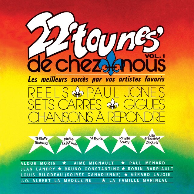 22 tounes de chez nous Volume 1 Remasterisation 2023