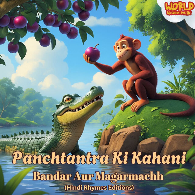 Panchtantra Ki Kahani: Bandar Aur Magarmachh (Hindi Rhymes Editions)