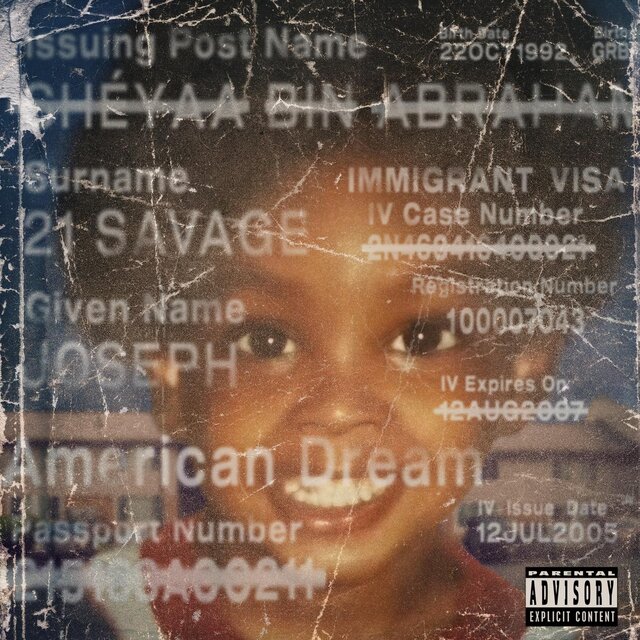 Cover art for album  by 21 Savage