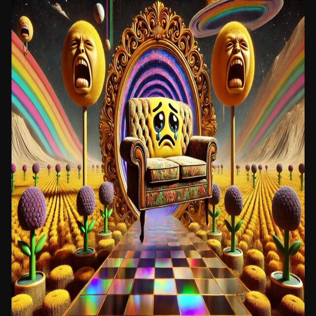 The unseen fragments of reality and the afterglow of all that remains