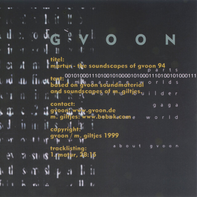 martur - the soundscapes of gvoon 94