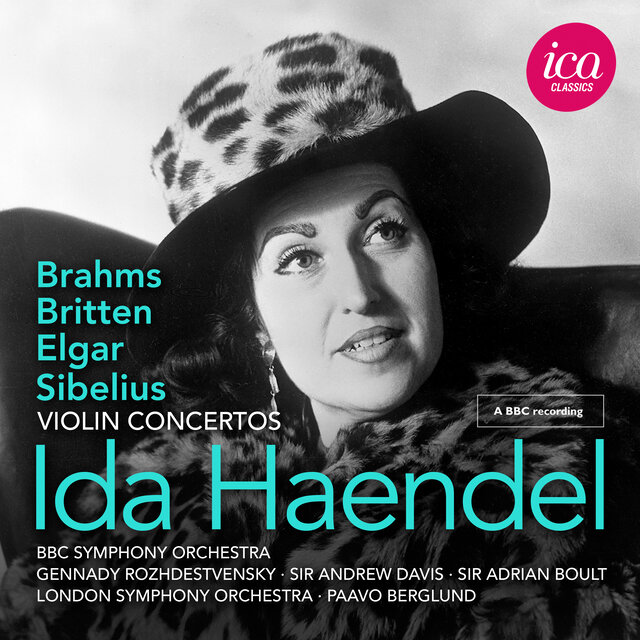 Britten, Brahms, Elgar & Sibelius: Violin Concertos (Live)
