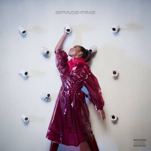 Cover art for album Space and Time by Justine Skye