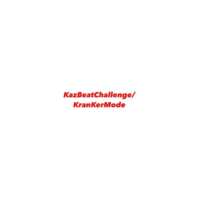 KazBeatChallenge / Krankermode