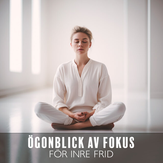 Ögonblick av fokus för inre frid