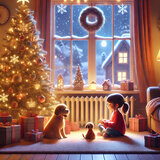 Yule Log Lofi Vibes