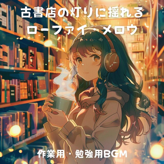 古書店の灯りに揺れるローファイ・メロウ – 作業用・勉強用BGM