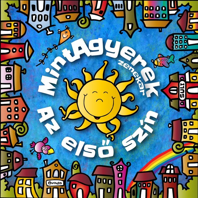 Cover art for album Az Első Szín by MintAgyerek zenekar