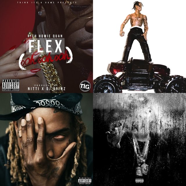 Cover art for album The Year In Hip-Hop 2015 by TIDAL