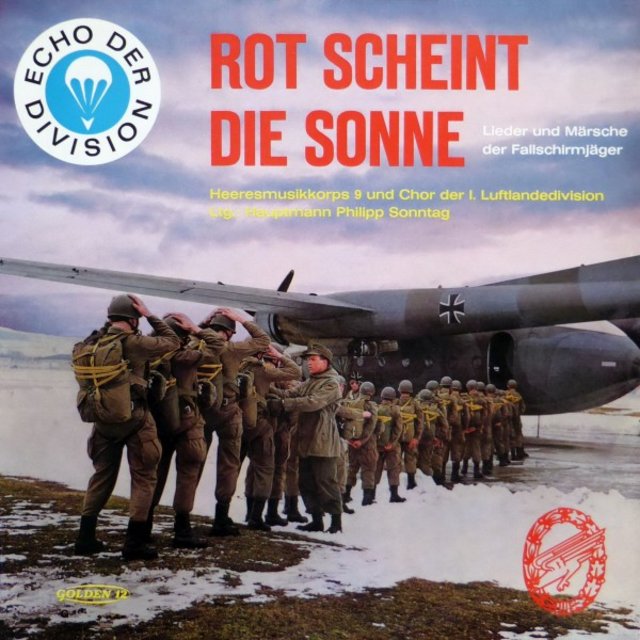 Rot scheint die Sonne