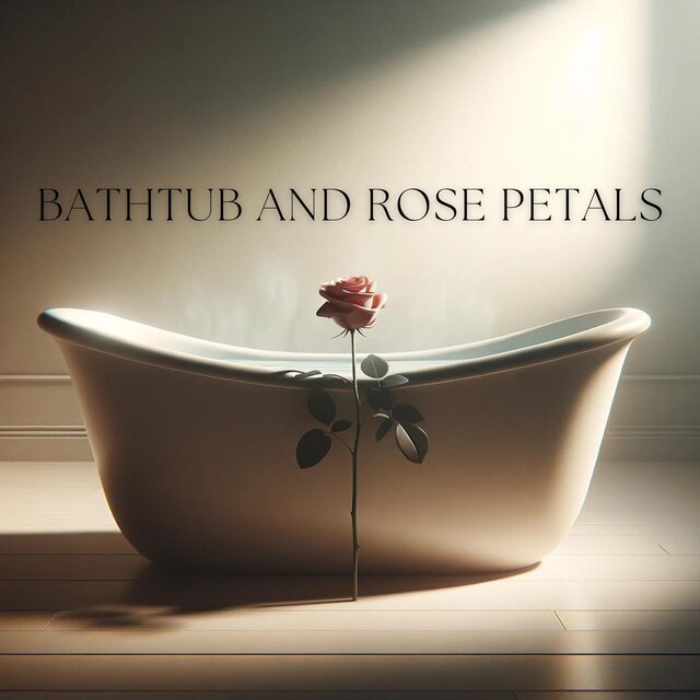 Bathtub and Rose Petals: Romantic Ambiance for Two