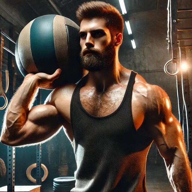 Crossfit Workout: Morning Trening, Muscle Building