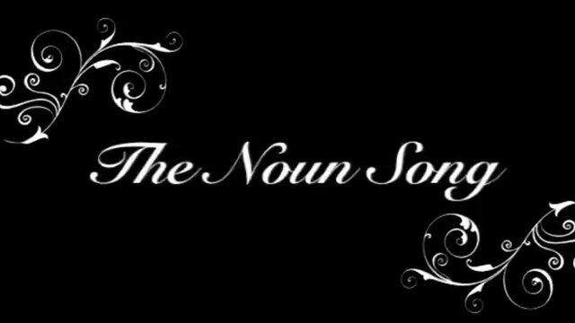 Noun Song (Lyric Video)