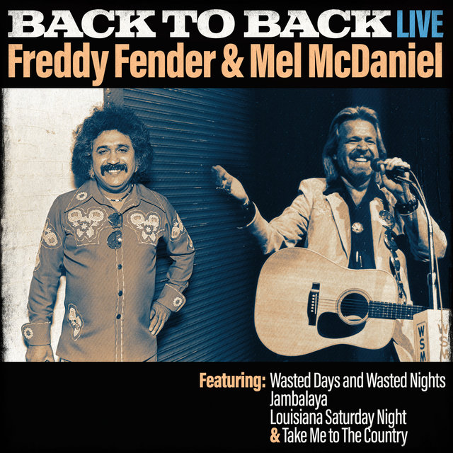 Back To Back - Freddy Fender & Mel Mcdaniel (Live)