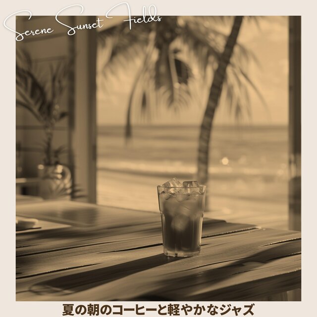 夏の朝のコーヒーと軽やかなジャズ