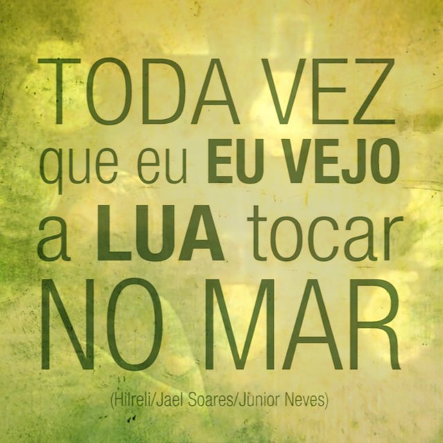 Toda Vez Que Eu Vejo a Lua Tocar no Mar