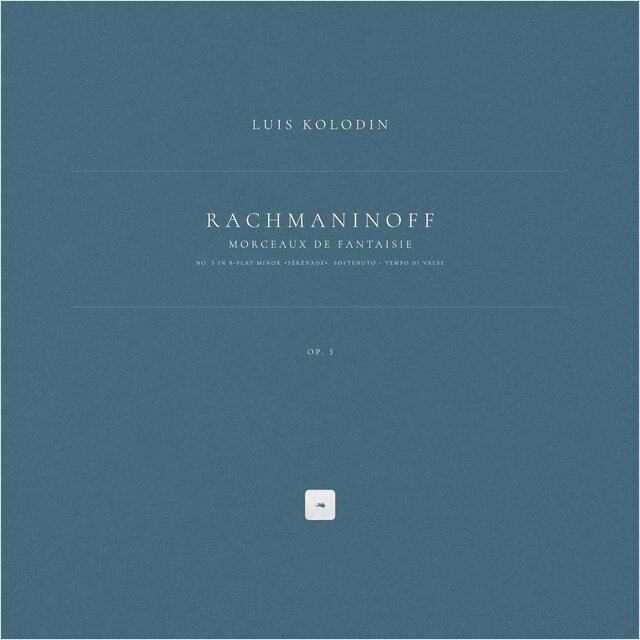 Morceaux de fantaisie, Op. 3: No. 5 in B-Flat Minor 'Sérénade'. Sostenuto - Tempo di Valse