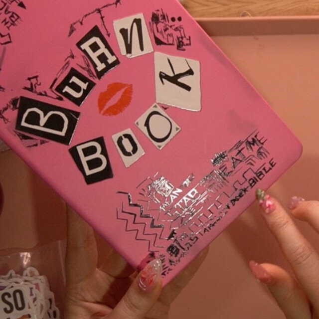 Burn Book Journal ASMR (relaxing)