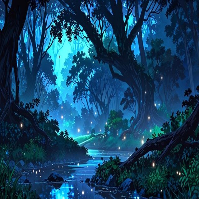 peaceful rain