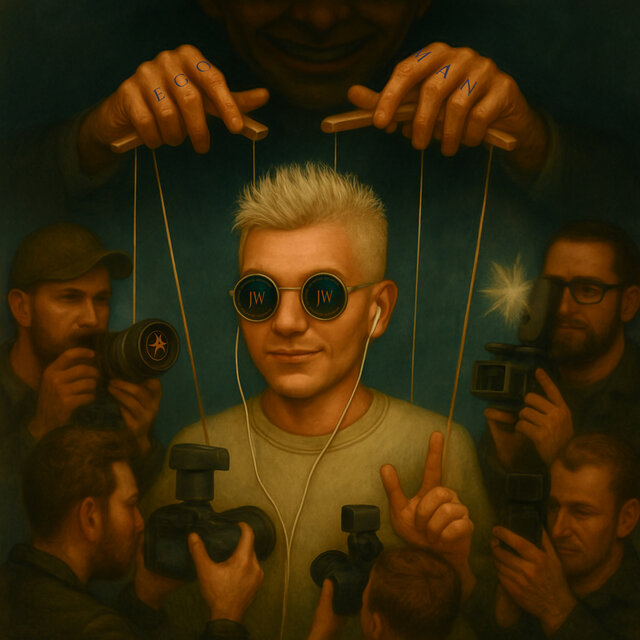 Cover art for album Egoman by Jody Whitesides