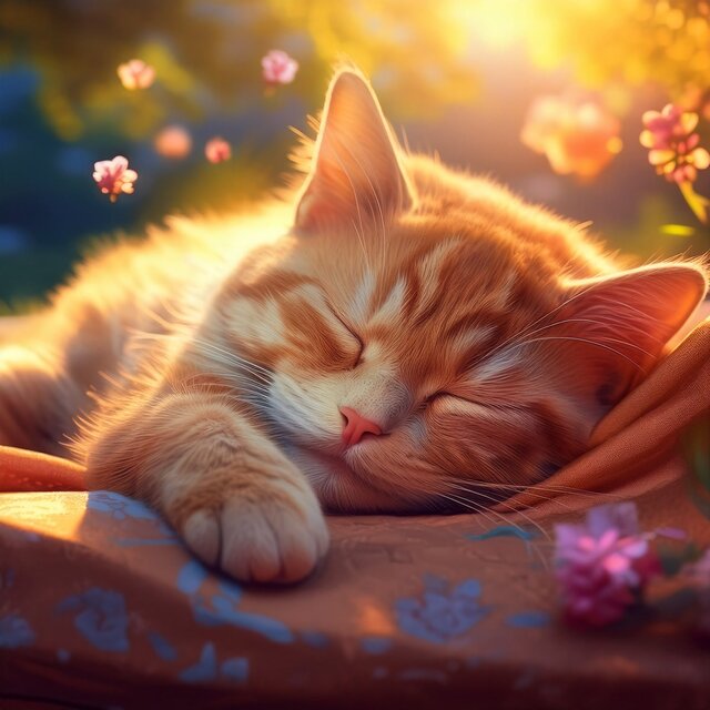 Melodías Lofi Cálidas Para El Sueño De Los Gatos