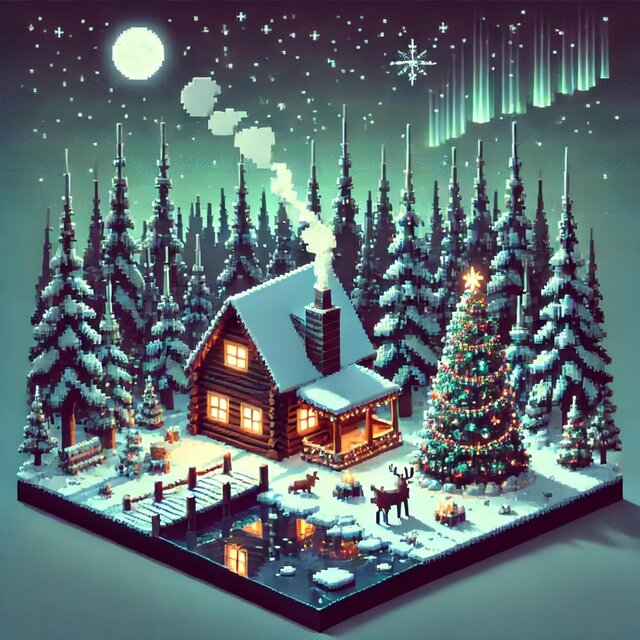 Lo-fi Country Cabin Christmas