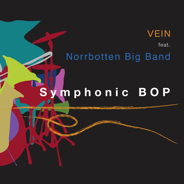Cover art for album Symphonic Bop by Norrbotten Big Band, VEIN Trio
