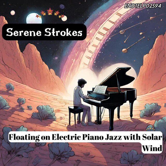 Serene Strokes: Floating on Electric Piano Jazz with Solar Wind