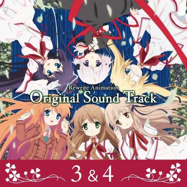 Anime 'Rewrite' Original SoundTrack -3 & 4-