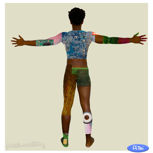 Cover art for album Digital Tribal by Angelnumber 8