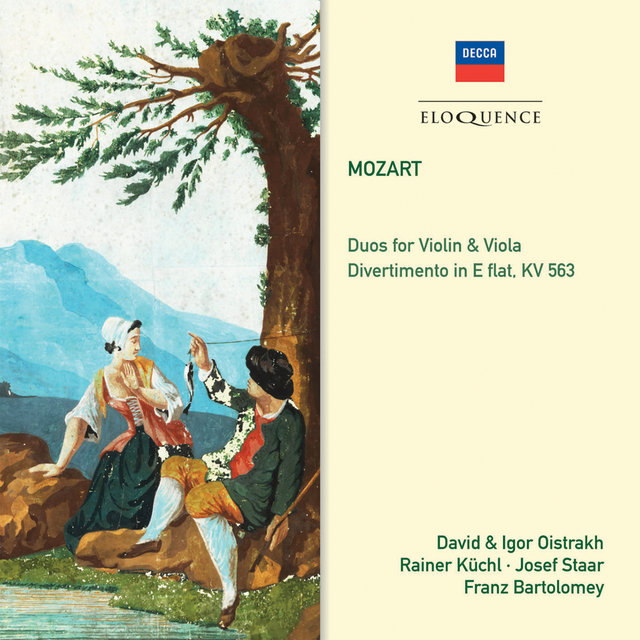 Mozart: Duos for Violin & Viola; Divertimento In E Flat, KV 563
