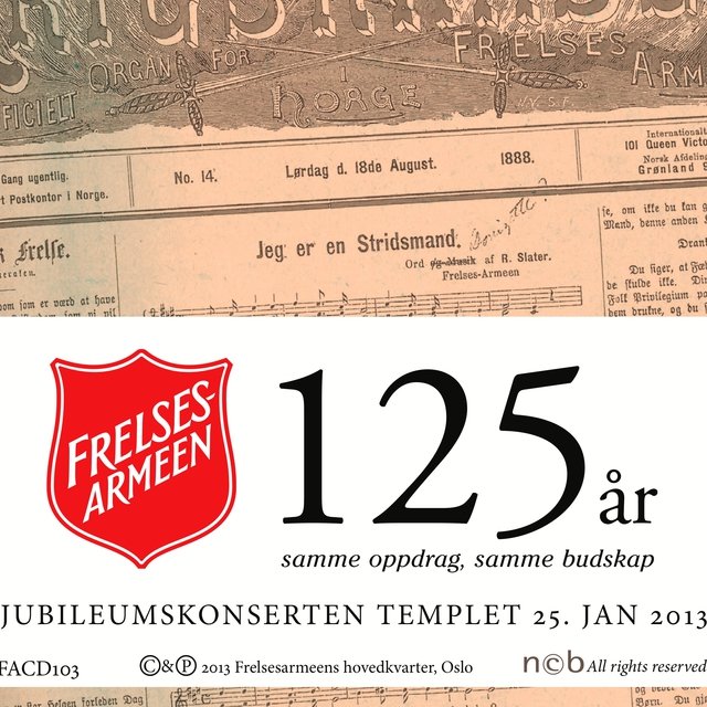Jeg Er En Stridsmann/Jubileumskonserten 2013