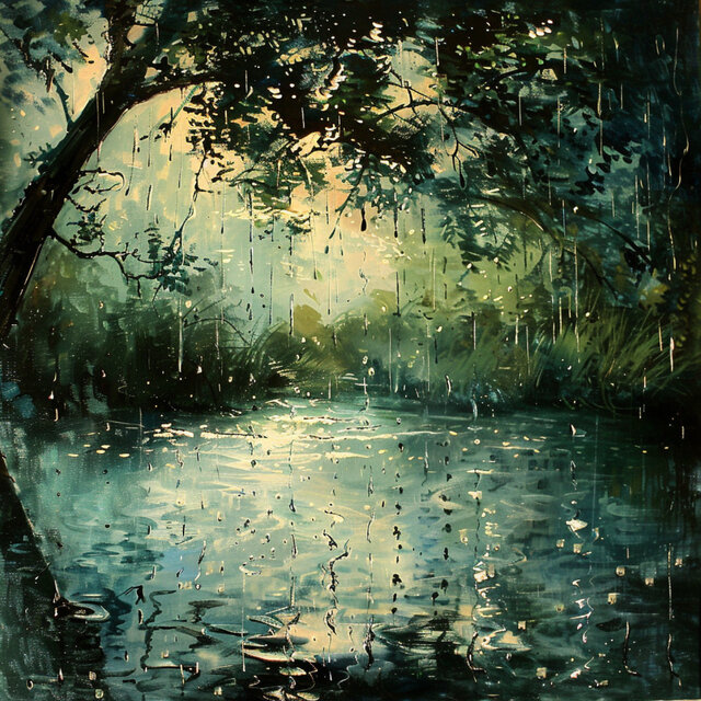Ambientación De Lluvia Binaural Para La Relajación En Casa