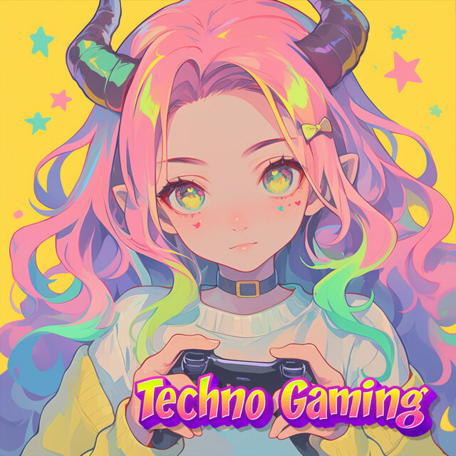 Gamer Girl Techno Beats Chill Gaming Music