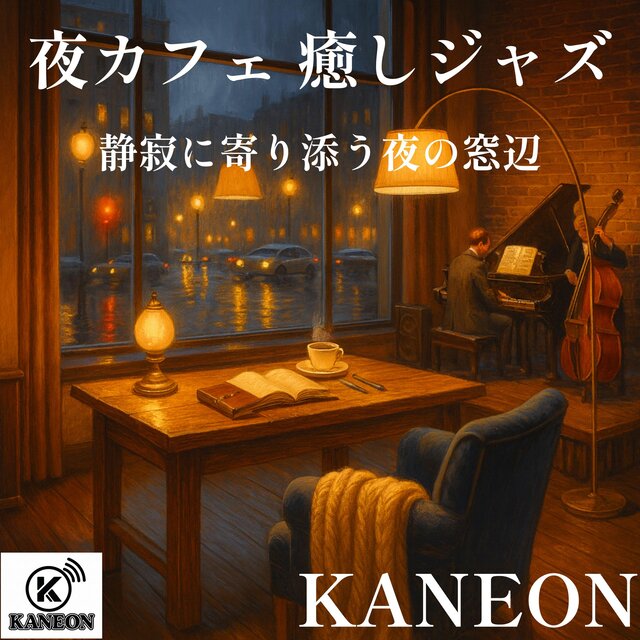 夜カフェ 癒しジャズ – 静寂に寄り添う夜の窓辺