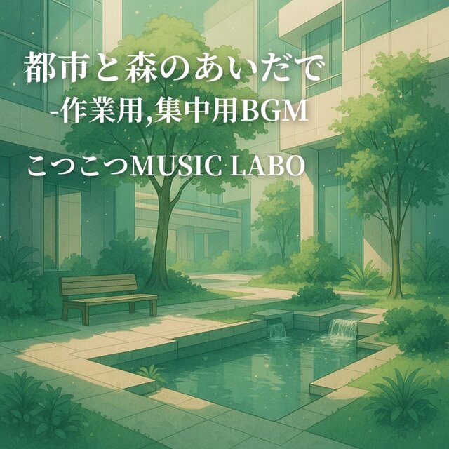 都市と緑のあいだで -作業用、集中用BGM