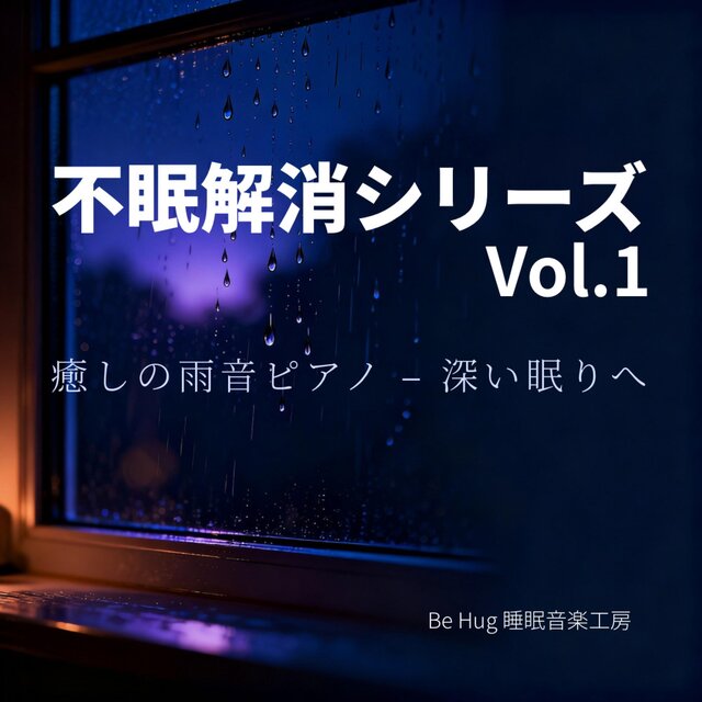 【不眠解消シリーズ Vol.1】雨音×ピアノで熟睡 – 睡眠導入BGM20曲