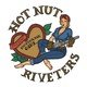 Cover art for album Moustashe Girl by The Hot Nut Riveters