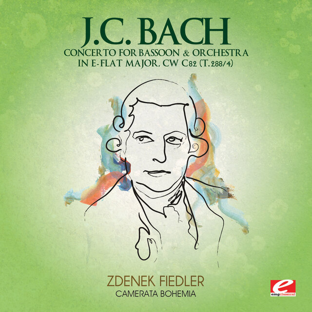 Cover art for album J.C. Bach: Concerto for Bassoon & Orchestra in E-Flat Major, CW C82 (T. 288/4) [2012 Remaster] by Camerata Bohemia
