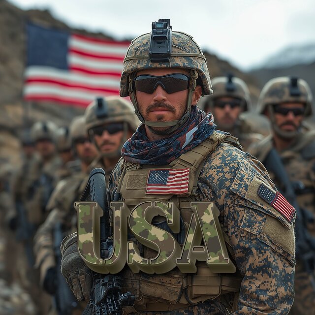 USA Our Pride Army Chant